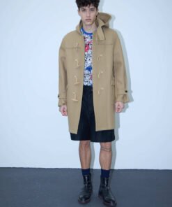 DUFFLE COAT DE LÃ SAINT LAURENT “HEDI SLIMANE”